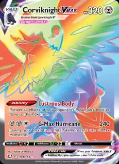 Carta Corviknight VMAX