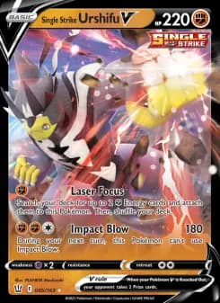 Carta Single Strike Urshifu V