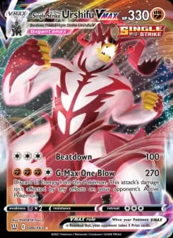 Carta Single Strike Urshifu VMAX