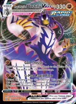 Carta Rapid Strike Urshifu VMAX