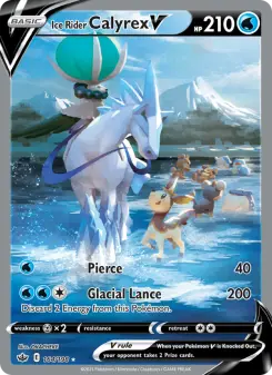 Carta Ice Rider Calyrex V