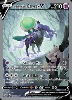 Carta Shadow Rider Calyrex V