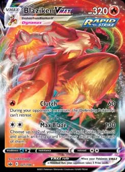 Carta Blaziken VMAX