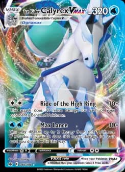 Carta Ice Rider Calyrex VMAX