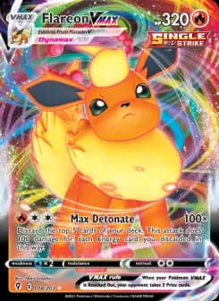 Carta Flareon VMAX