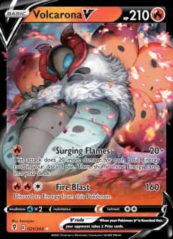 Carta Volcarona V