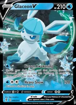 Carta Glaceon V