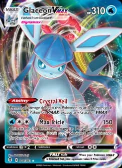 Carta Glaceon VMAX