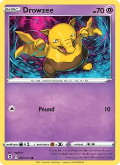 Carta Drowzee