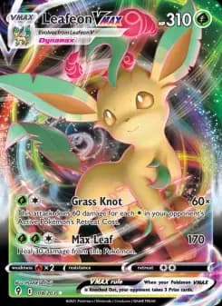 Carta Leafeon VMAX