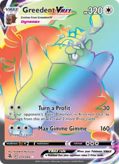 Carta Greedent VMAX
