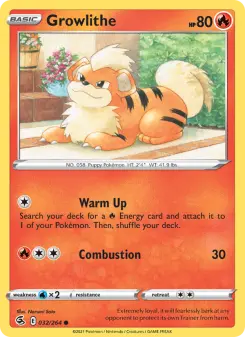 Carta Growlithe