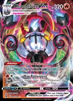 Carta Chandelure VMAX