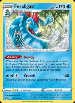 Carta Feraligatr