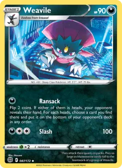 Carta Weavile
