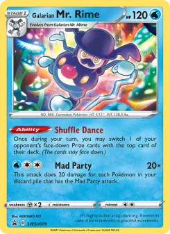 Carta Galarian Mr. Rime