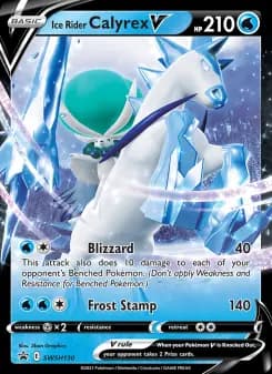 Carta Ice Rider Calyrex V