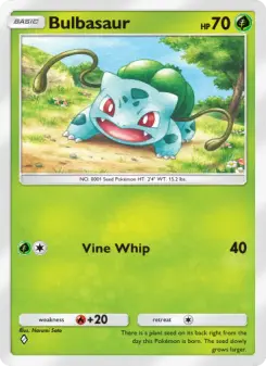 Carta Bulbasaur