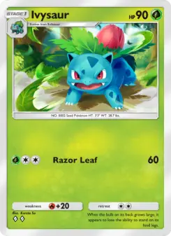 Carta Ivysaur