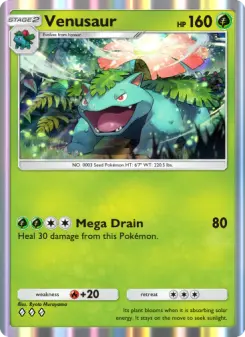 Carta Venusaur
