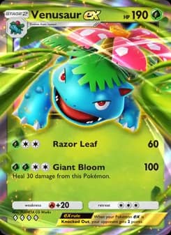 Carte Venusaur ex