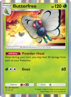 Carta Butterfree