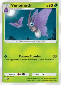 Carta Venomoth