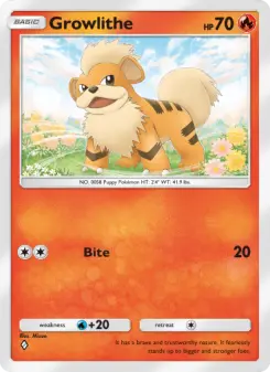 Carta Growlithe