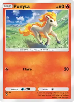 Carta Ponyta