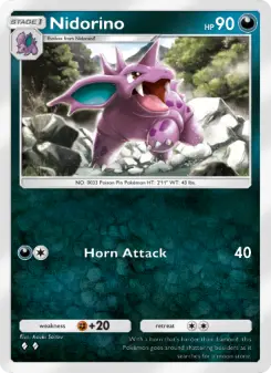 Carta Nidorino