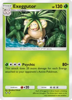 Carta Exeggutor