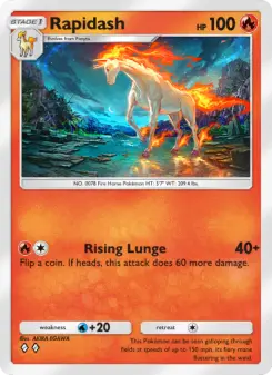 Carta Rapidash