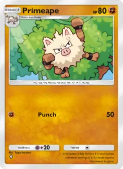 Carta Primeape