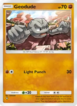 Carta Geodude