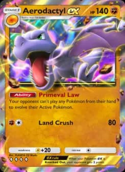 Carta Aerodactyl ex