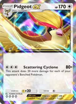 Carta Pidgeot ex