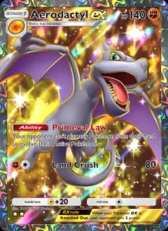 Carta Aerodactyl ex