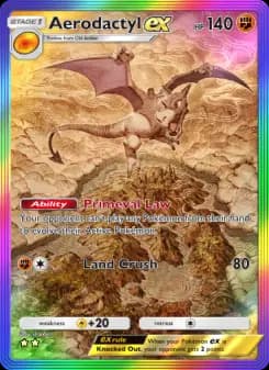 Carta Aerodactyl ex