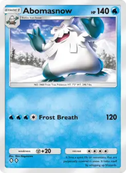 Carta Abomasnow