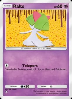Carta Ralts