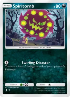 Carta Spiritomb