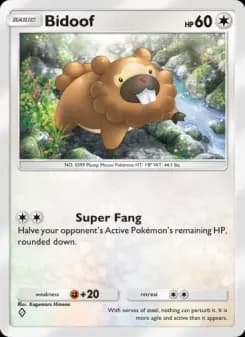 Carta Bidoof
