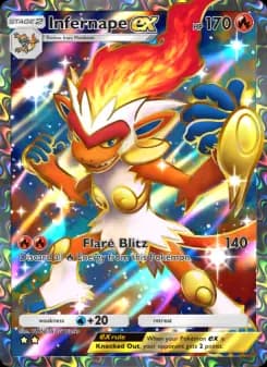Carta Infernape ex