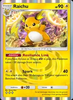 Carta Raichu
