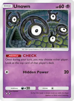 Carta Unown