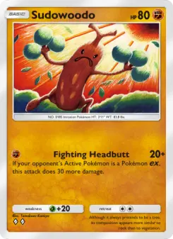 Carta Sudowoodo
