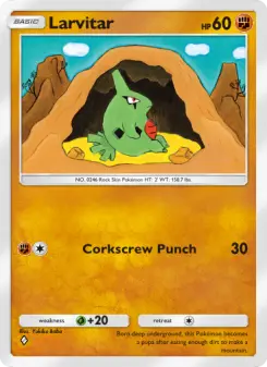 Carta Larvitar