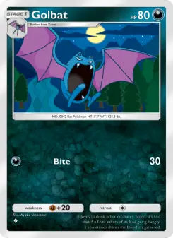 Carta Golbat