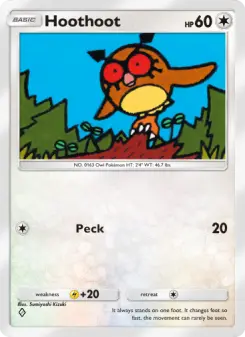 Carta Hoothoot