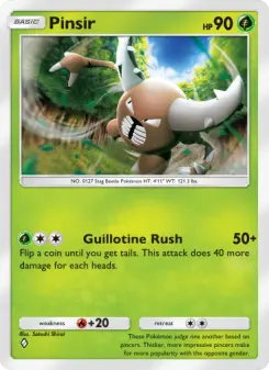 Carta Pinsir